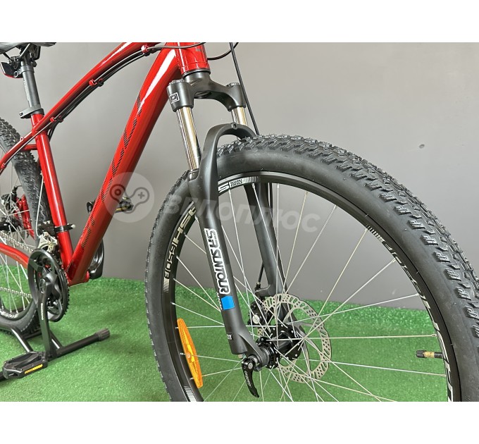 Велосипед 27,5" Spelli SX-2700 2025 красный с черным
