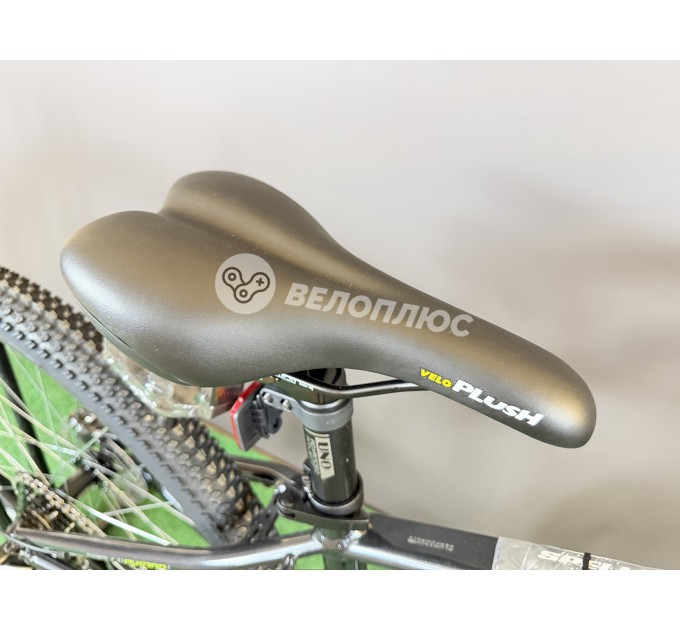 Велосипед 26" Spelli SX-4700 2025 темно-сірий із зеленим