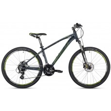 Велосипед 26" Spelli SX-4700 2025 темно-сірий із зеленим