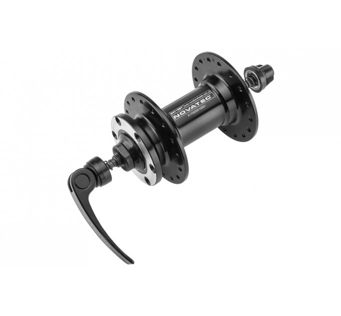 Втулка передняя Novatec D871SBT/761SBT-36H диск, пром. подшип., эксцентрик, черная