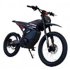 Велосипед 19"/17" Corso Storm E-3000 Rally 72V 27AH 2999W 2026 чорно-червоний
