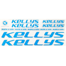 Наклейка Kellys на раму велосипеда, голубой