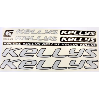 Наклейка Kellys на раму велосипеда, сірий
