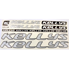 Наклейка Kellys на раму велосипеда, серый