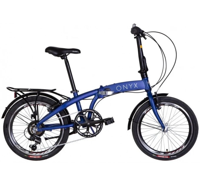 Велосипед AL 20" Dorozhnik ONYX Vbr трещотка 2022 синий