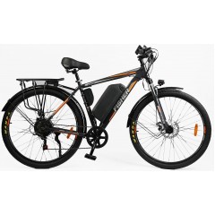 Велосипед ST 29" Corso FISHER 48V 20Ah 600W 2026 чорно-помаранчевий