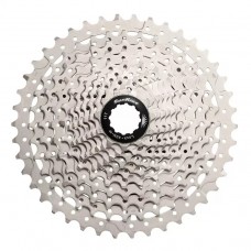 Касета інд. 11-k 11-46T SUN RACE MS7 MTB, сталевий павук, Metallic Silver