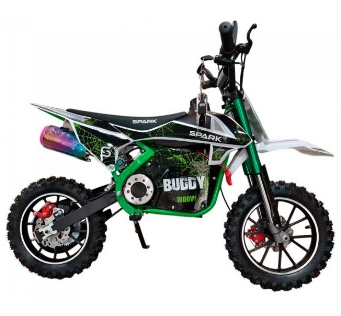 Велосипед 10" Spark Buddy 36V 12Ah 1000W 2026 зелений Велосипед 10" Spark Buddy 36V 12Ah 1000W 2026 зелений