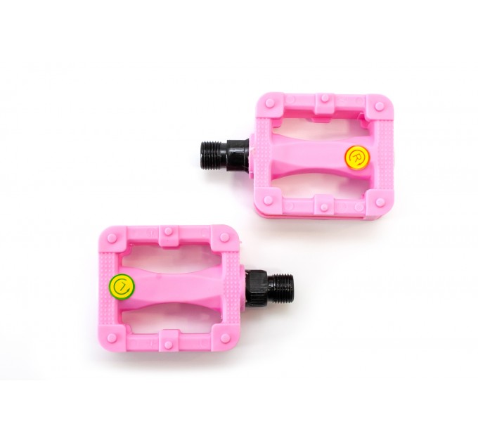 Педалі дитяч. пластик. Feiming FP-607 80х58мм різьба М10 рожевий