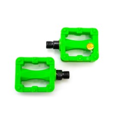 Педаль детск. пластик. Feiming FP-607 80х58мм резьба М10 салатовый