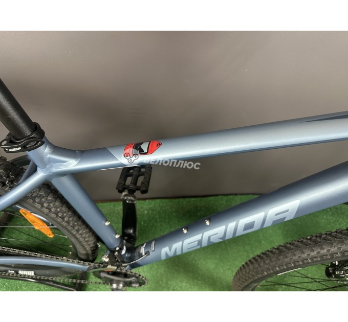 Велосипед 29" MERIDA BIG.NINE 300 2024 SILK STEEL BLUE(SILVER)