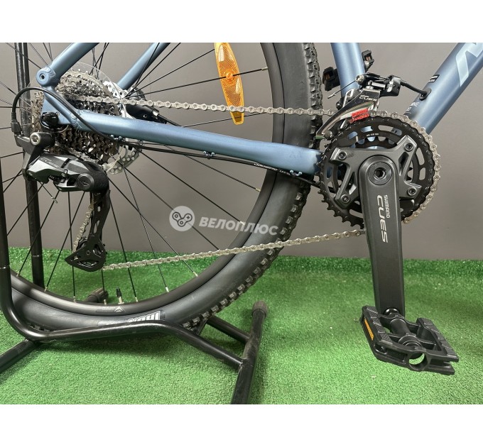 Велосипед 29" MERIDA BIG.NINE 300 2024 SILK STEEL BLUE(SILVER)