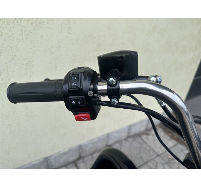 Велосипед триколісний 12" Corso Sig 12 72V 30Ah 1500W 2026 темно-синій