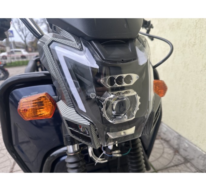 Велосипед триколісний 12" Corso Sig 12 72V 30Ah 1500W 2026 темно-синій