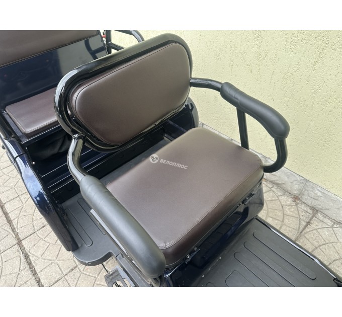Велосипед триколісний 12" Corso Sig 12 72V 30Ah 1500W 2026 темно-синій