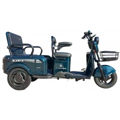 Велосипед триколісний 10" Corso Sig L 72V 24Ah 1200W 2026 зелений