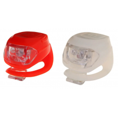 Комплект світла JY-267-2 (SL-002) силіконовий RED, WHITE, BLACK