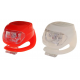 Комплект світла JY-267-2 (SL-002) силіконовий RED, WHITE, BLACK