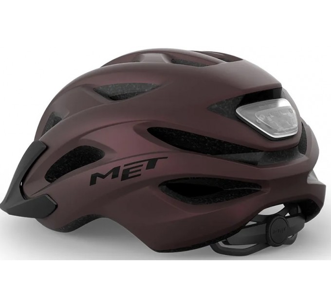 Шолом MET Crossover CE Burgundy | Matt