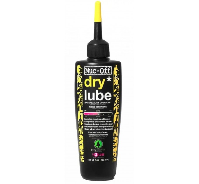 Смазка для цепи MUC-OFF DRY PTFE 120ml