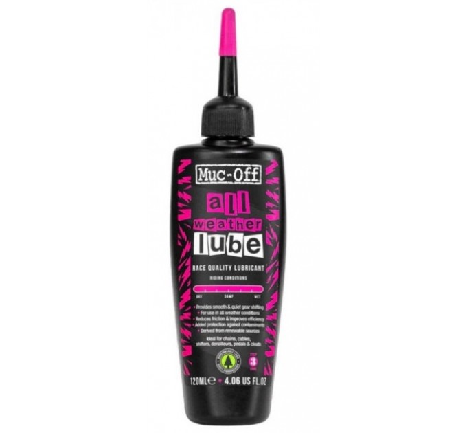 Смазка для цепи MUC-OFF ALL WEATHER 120 мл