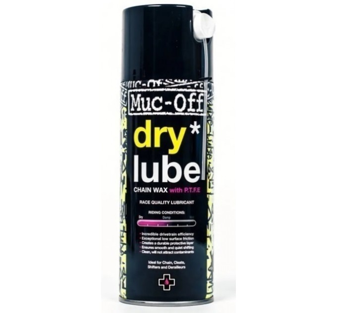 Смазка для цепи MUC-OFF DRY PTFE 400ml