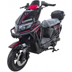 Велосипед ST 10" Corso BULLET 72V 38Ah 2000W 2025 чорно-червоний