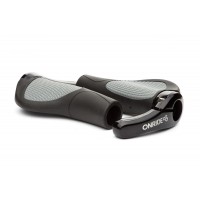 Грипсы ONRIDE HornGrip70, эргономичные, с рожками, один замок, черно-серый