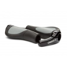 Грипсы ONRIDE HornGrip70, эргономичные, с рожками, один замок, черно-серый
