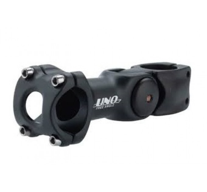 Винос керма Kalloy "UNO" AS-820 алюміній регульований 1-1/8" діам..31,8 мм довжина 110 мм чорний Винос керма Kalloy "UNO" AS-820 алюміній регульований 1-1/8" діам..31,8 мм довжина 110 мм чорний