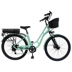 Велосипед 28" SPARK E-CITY LITE 48V 12,8Ah 500W 2026 м'ятний