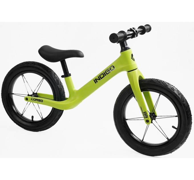 Велобіг NL 14" Corso INDIGO салатовий
