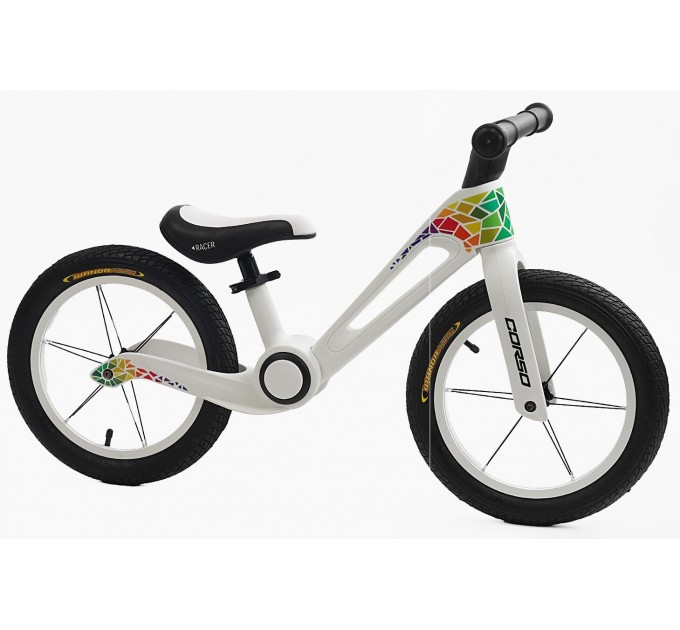 Велобіг NL 14" Corso INDIGO білий