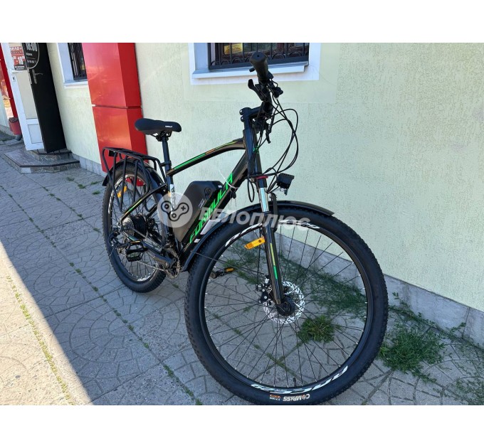 Велосипед AL 29" Formula eCURSOR MAN DD CS 48V 17.5Ah 500W 2026 чорно-зелений
