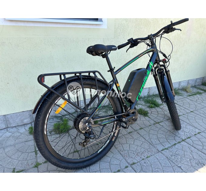 Велосипед AL 29" Formula eCURSOR MAN DD CS 48V 17.5Ah 500W 2026 чорно-зелений