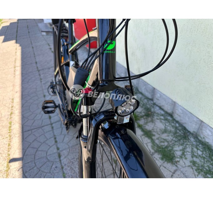 Велосипед AL 29" Formula eCURSOR MAN DD CS 48V 17.5Ah 500W 2026 чорно-зелений