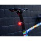 Мигалка задняя Knog Plug Rear 10 Lumens, черный