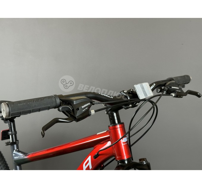 Велосипед AL 27,5" Formula F-1 DD CS 2025 красно-серебристый
