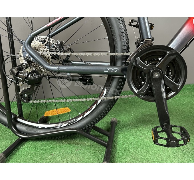 Велосипед AL 27,5" Formula F-1 DD CS 2025 красно-серебристый