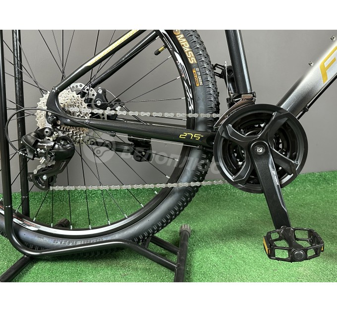 Велосипед AL 27,5" Formula F-1 DD CS 2025 серебристо-черный