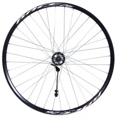 Колесо пер. 26" VLT алюміній Дисковий WANGZHEN втулка: на пром.подшипн. 208FBQ 36 14G чорний