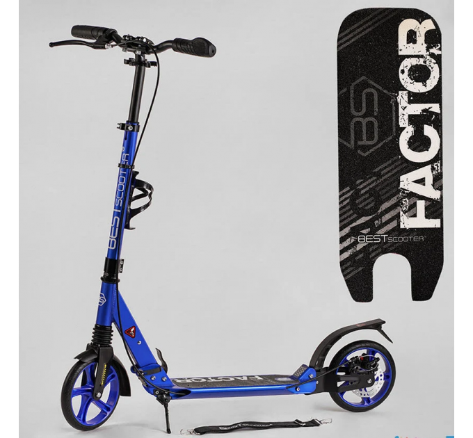 Біговел двоколісний Best Scooter FACTOR синій