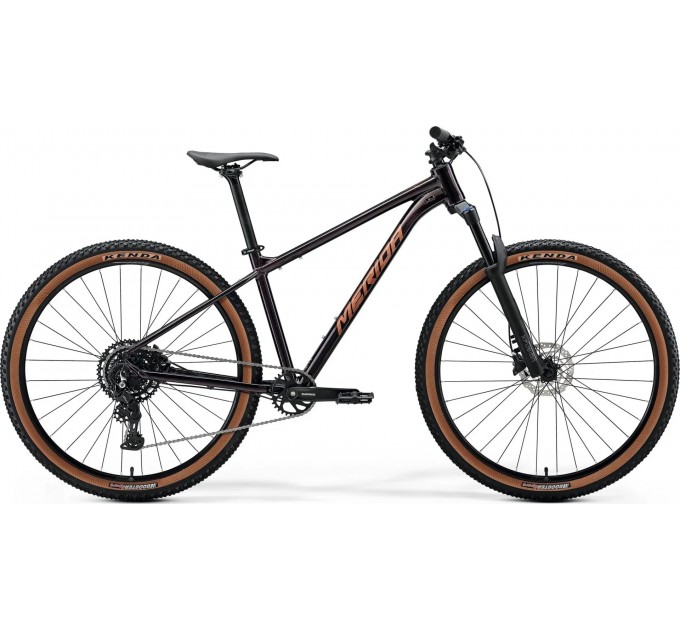 Велосипед 29" MERIDA BIG.NINE 40 2026 METALLIC BLACK(RED)