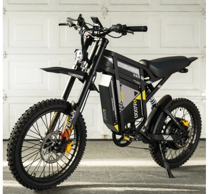 Велосипед 17" COSWHEEL R6000 60V 30Ah 3000W 2026 чорний