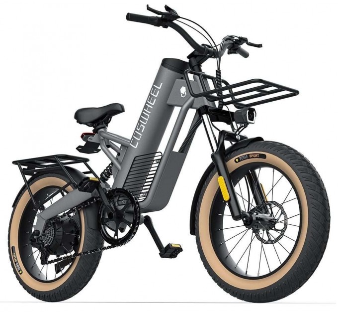 Велосипед 20+" COSWHEEL M20 mini 48V 15Ah 750W 2026 сірий Велосипед 20+" COSWHEEL M20 mini 48V 15Ah 750W 2026 сірий