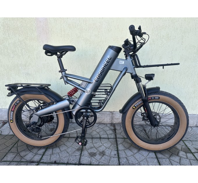 Велосипед 20+" COSWHEEL M20 mini 48V 15Ah 750W 2026 сірий