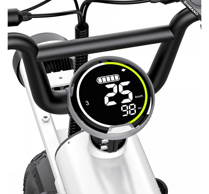 Велосипед 16" COSWHEEL T16 48V 20AH 750W 2026 білий