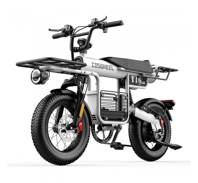 Велосипед 16" COSWHEEL T16 48V 20AH 750W 2026 білий Велосипед 16" COSWHEEL T16 48V 20AH 750W 2026 білий