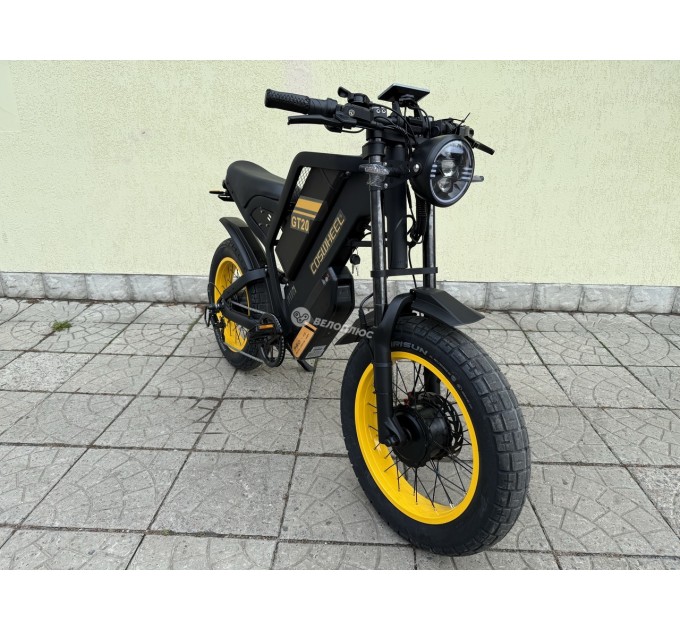 Велосипед 20+" COSWHEEL GT20 PRO 48V 25+15Ah 2×1000W 2026 чорний
