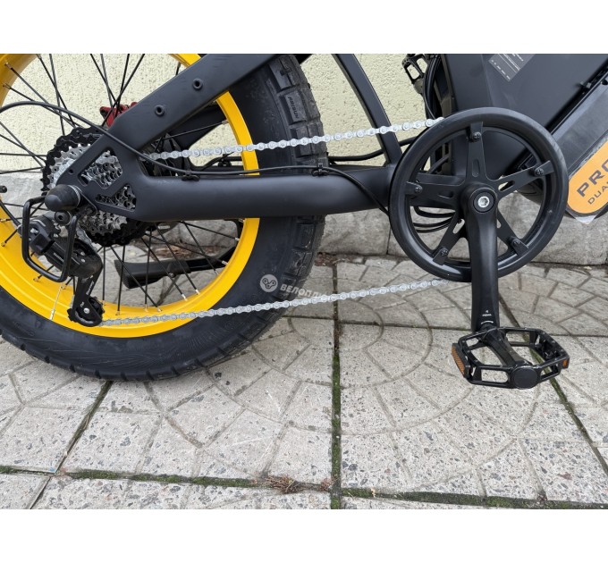 Велосипед 20+" COSWHEEL GT20 PRO 48V 25+15Ah 2×1000W 2026 чорний